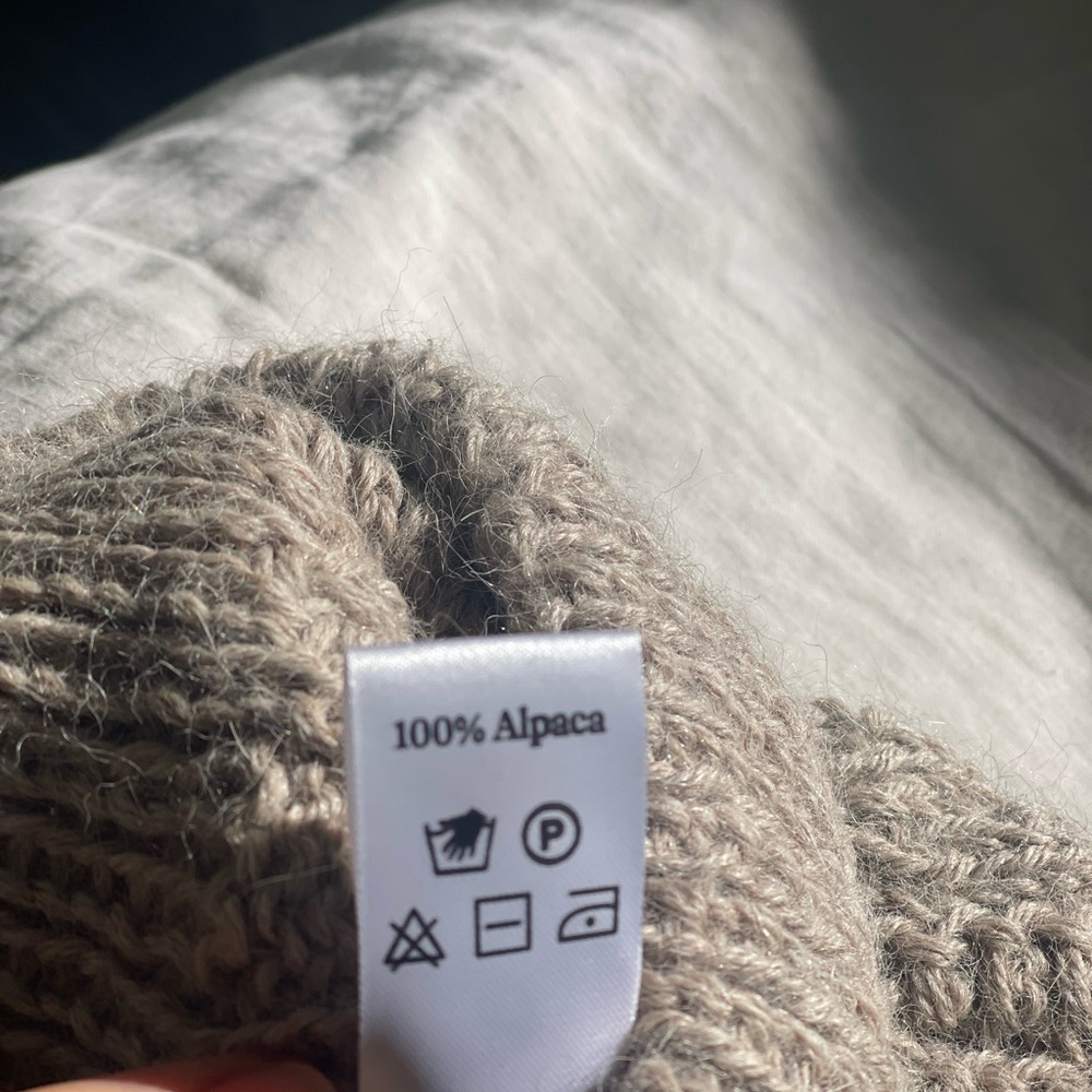 Peruvian Link Alpaca Knit Beanie | Unisex Adult Hat NWT - Picture 6 of 6